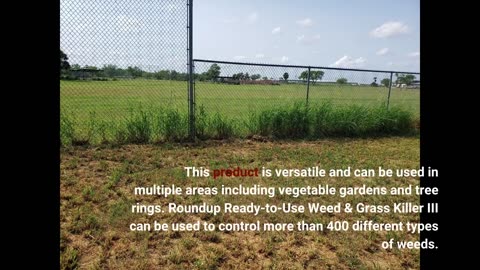 Buyer reviews : Roundup Ready-To-Use Weed & Grass Killer III -- with Pump 'N Go 2 Sprayer