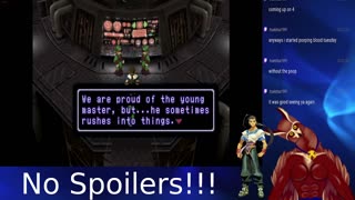 Xenogears - Lost inside a cave with some weirdo