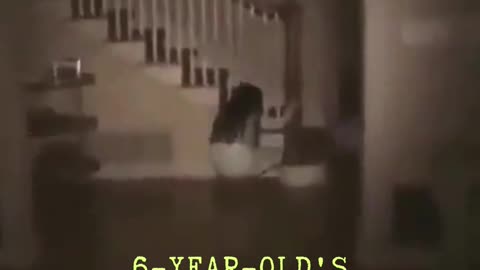 6-Year-Old's Ghostly Encounter by the Stairs