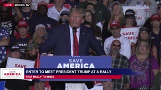 President Donald Trump Rally in Minden, Nevada- October 8, 2022