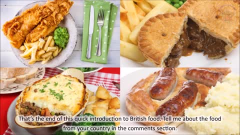 British Food . Learn English