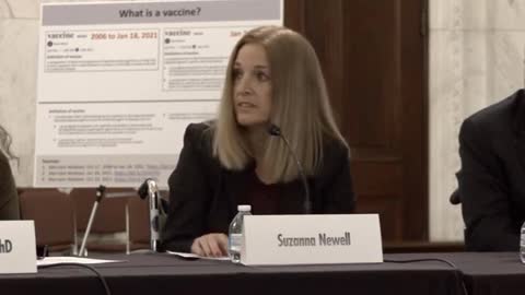 Senator Johnson Vaccine Panel: Suzanna Newel 'Life-Altering Vaccine Injury'
