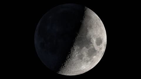 Enchanting Lunar Symphony: Captivating Views of the Moon's Mystique