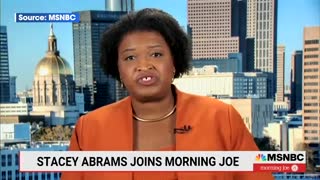 Stacey Abrams: "Having children is why you’re worried about your price for gas."