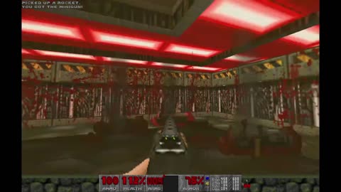 Brutal Doom 2 - Hell on Earth - Ultra Violence - The Pit (level 9) - 100% completion
