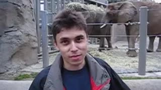 Me at the Zoo - First real video uploaded to YT in 2005