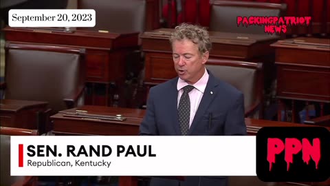 September 20, 2023 | Senator Rand Paul of Kentucky warns about sending more money to Ukraine.
