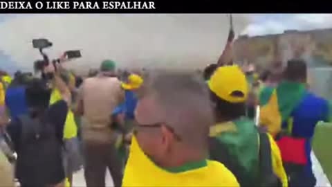 Live from Brazil, Millions of Brazilians storm government buildings parliament included