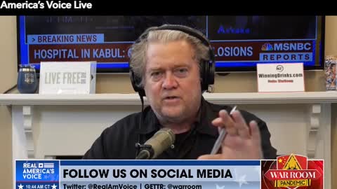 Steve Bannon GOES OFF after Predictable Kabul Bombings, Tells Biden - "YOU ARE A DISGRACE!"