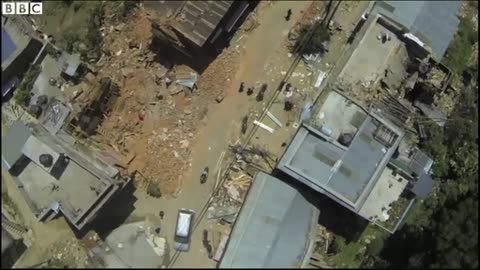 Nepal Earthquake Drone video