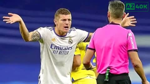 Toni Kroos Embarrassed After 1st Red Card in His 15-year Career