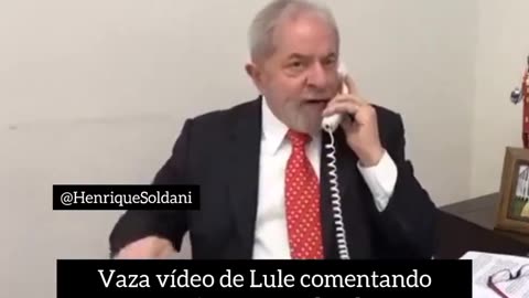vídeo inédito de Lula comentando os principais assuntos da semana: A falta de temas importantes na Globo CIA na embaixada EUA e Europa (através da França), querem tirar a soberania do Brasil.