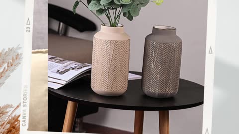 Flower vase for home decor