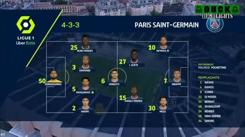PSG 2 X 1 Olympique de Marseille | Melhores Momentos | Ligue 1 | 17/04/2022
