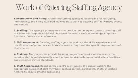 Bring Your Catering Vision to Life with Professional Catering Staffing Agency