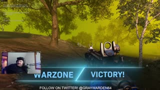 First Warzone Victory on stream!