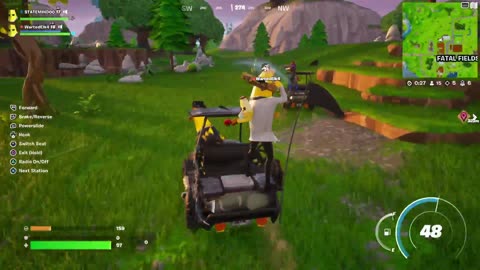 Golf Cart Fight