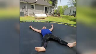 TRAMPOLINE JUMPING GETS YOUR HEART RATE UP!