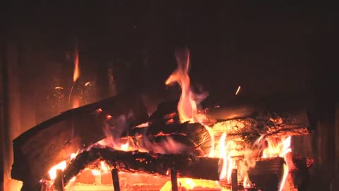 Best fireplace Video! (3 hour)