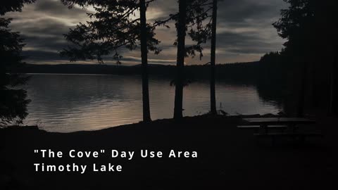 BEAUTIFUL AMBIENCE @ "The Cove" Day Use Area (Near Sunrise) @ Timothy Lake! | Mount Hood | Oregon 4K