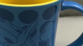 Walt Disney World Beautiful Blue Donald Duck Mug #shorts