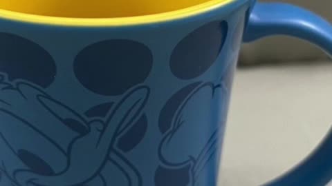 Walt Disney World Beautiful Blue Donald Duck Mug #shorts