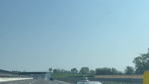 Driving in the Highway of Germany