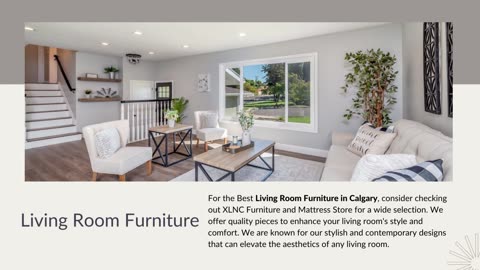 Affordable Furniture Store in Calgary - XLNC Furniture and Mattress