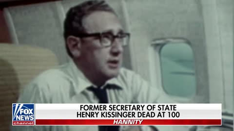 Kissinger was a ’staple’ of global politics: Hannity