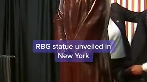 RBG statue unveiled inNew York