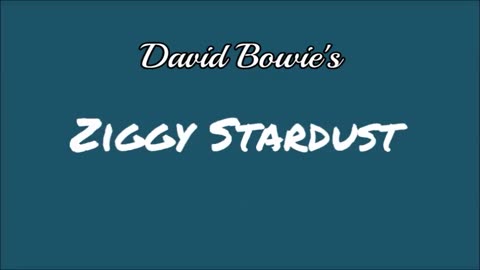 Ziggy Stardust David Bowie cover Matt Farage