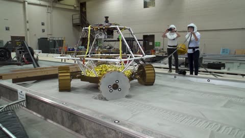 NASA’s New Moon Rover Tested in Lunar Operations Lab