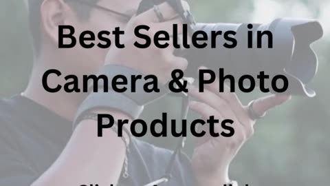 Best Sellers in Camera & Photo Products