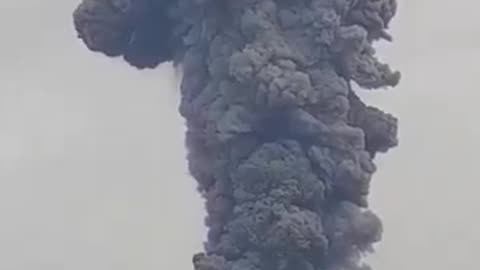 Huge Erupt At The Marapi Volcano