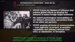 PsyOp Soldiers