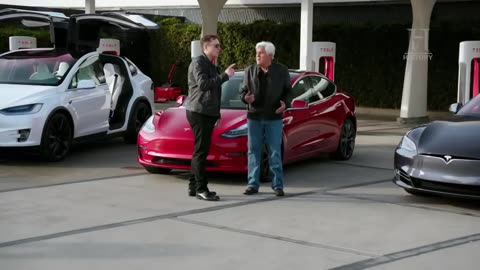 The Garage OF Jay Leno - Elon Musk