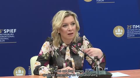 Sprecherin des russischen Außenministeriums Maria Zakharova: