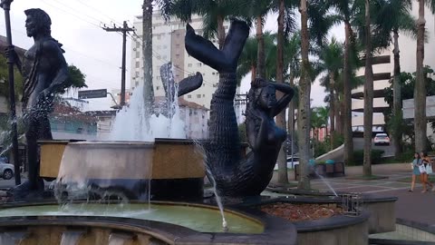 Fountain of Poseidon and the Sirens