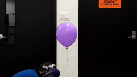 This balloon shook the entire room