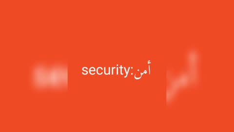 Security معنى كلمة