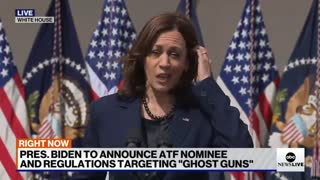 Kamala Harris Rambles About Gun Violence...