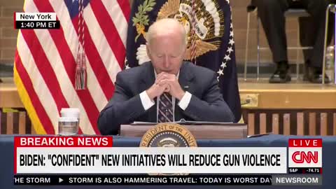 Biden on gun control, “there is no amendment that's absolute”