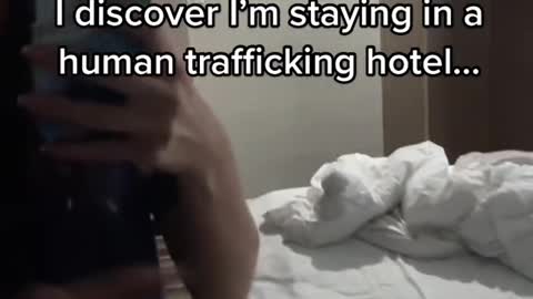 I discover l'm staying in-a human trafficking hotel...