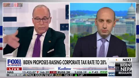 Stephen Miller on Kudlow - Tax Cuts & The Economy