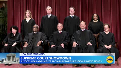 SCOTUS justices hears oral arguments on free speech, faith and LGBTQ equality case