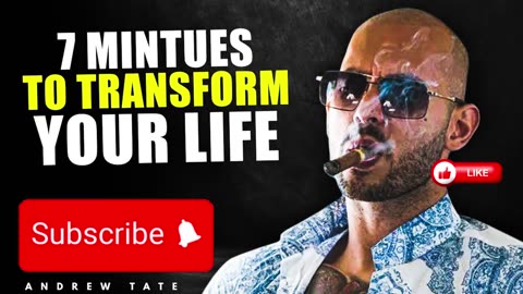 The BEST Motivational Speech | Andrew Tate | FIX YOUR MIND IN 7 MINUTES