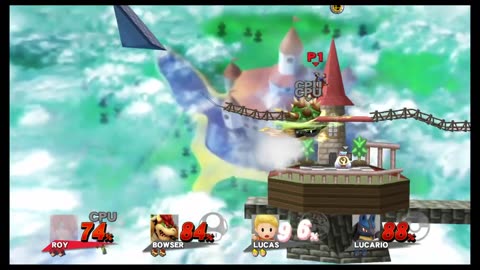 Super Smash Bros 4 Wii U Battle754