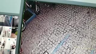 VEJA VÍDEO: Moto é roubada do estacionamento do Hospital Infantil de Patos