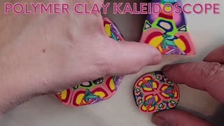 Polymer Clay Kaleidoscope Cane