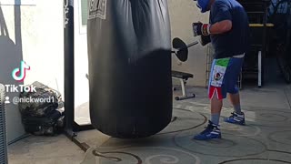 500 Pound Punching Bag Workout Part 70. Speeding It up!